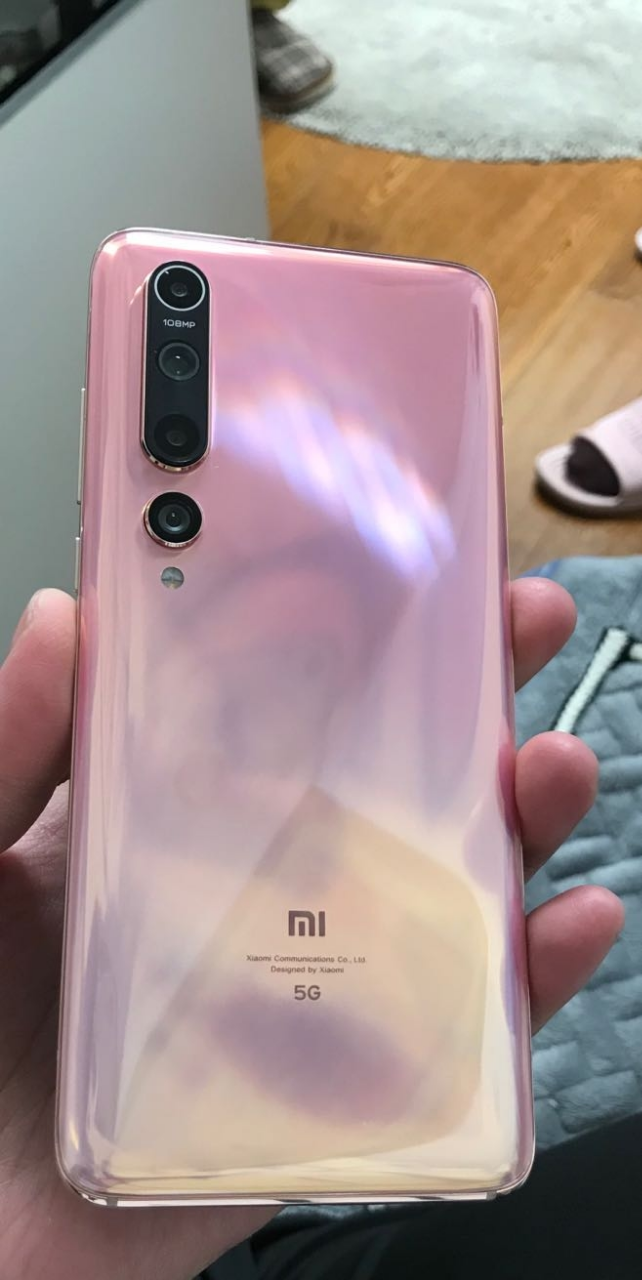 小米(mi)小米10 雙模5g 驍龍865 8gb 256gb 蜜桃金 1億像素8k電影相機