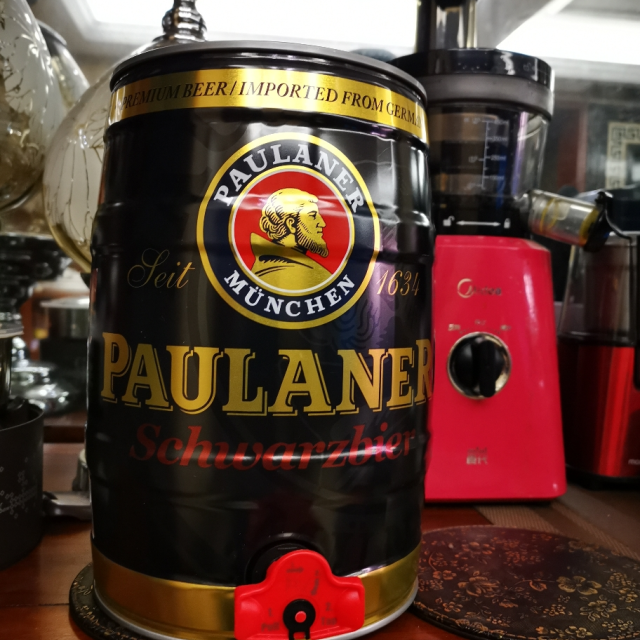 进口啤酒德国黑啤酒柏龙保拉纳黑啤酒5l桶装