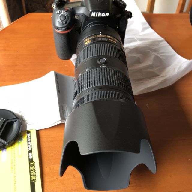 8e fl ed vr "大三元" 三代新款"电磁炮" 大光圈远摄变焦镜头 尼康