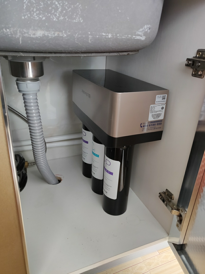 家用直饮 超滤净水机 厨下式 jyw-hc-1583wu 升级款 五级深层过滤晒单