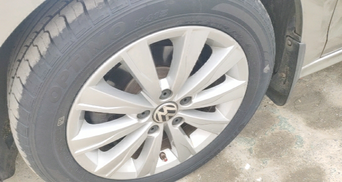 韓泰汽車輪胎k415 205/55r16 91v適配朗逸馬自達6明銳高爾夫7寶來曬單