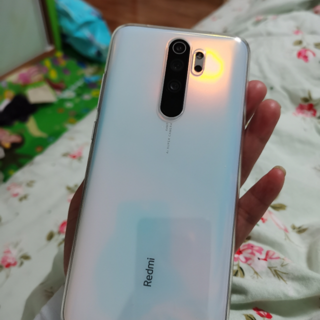 小米miredminote8pro6128gb贝母白6400万四摄小金刚拍照nfc手机超长