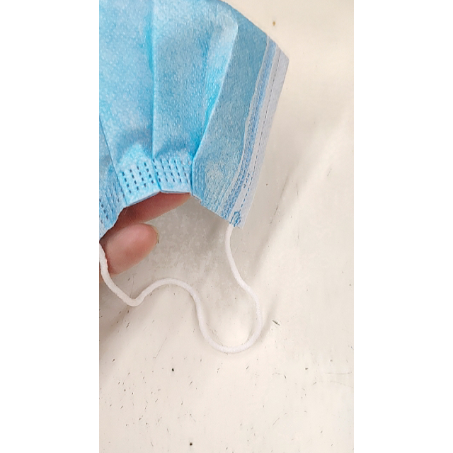 口罩成人儿童防护白色蓝色口罩防飞沫三层过滤防护防尘透气防雾霾贻贝