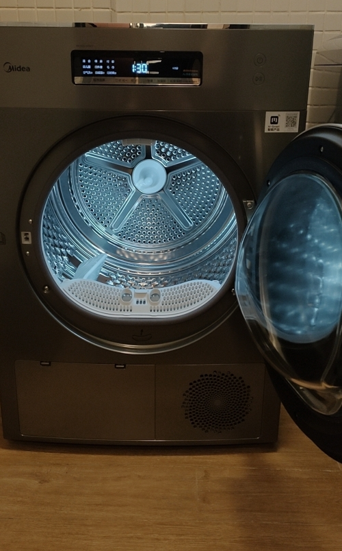 杀菌除螨 低温烘干 过滤线屑 家用高端滚筒式干衣机晒单图