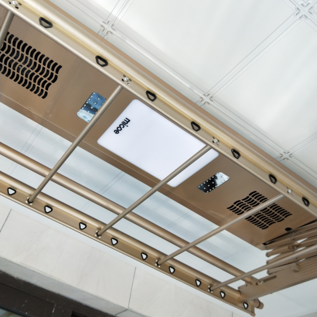 四季沐歌(micoe)电动晾衣架 智能无线遥控升降晾衣架阳台晾衣机 四杆