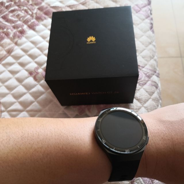 华为(huawei)华为智能手表watch gt2e 运动款 曜石黑 2周续航 户外