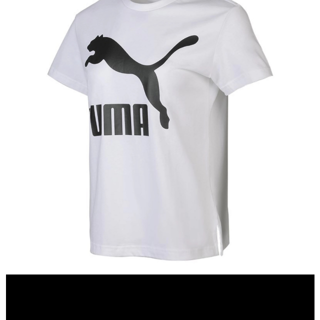 > 彪马puma女士大logo短袖透气运动休闲服圆领修身t恤57940667商品