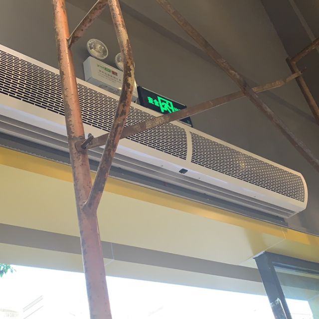 绿岛风风幕机18米静音商用门口单冷贯流式空气幕自然风风帘机2700fm