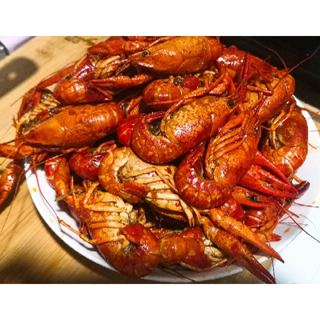 第二份0元红小厨麻辣小龙虾中号46钱3450只净虾1000g盒