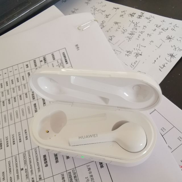 华为(huawei)华为freebuds悦享版陶瓷白无线耳机智慧触控悦享无线真