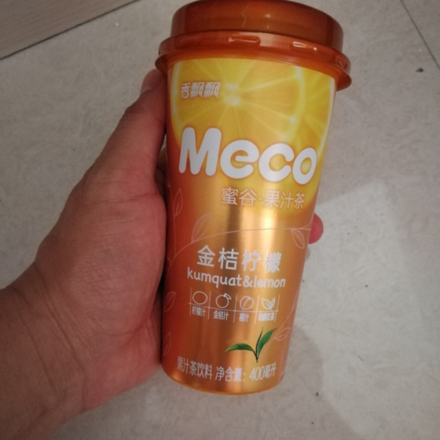 > 香飘飘奶茶meco香飘飘蜜谷果汁茶金桔柠檬400ml 杯装6杯装商品评价