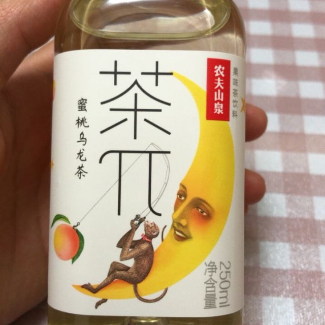 农夫山泉茶π茶派果味茶蜜桃乌龙茶250ml12量贩装