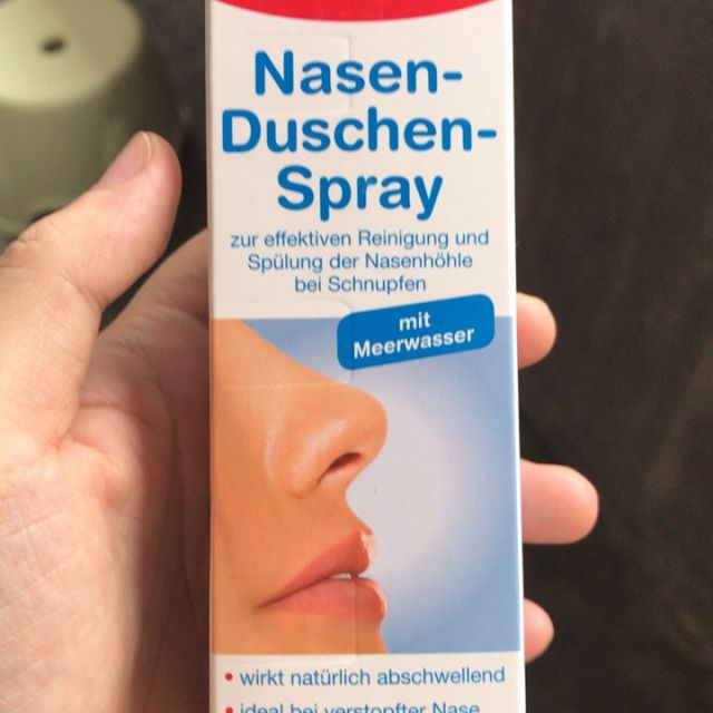 德国sos原装进口生理性海盐水鼻腔喷剂100ml鼻炎喷剂洗鼻器喷雾洗鼻水