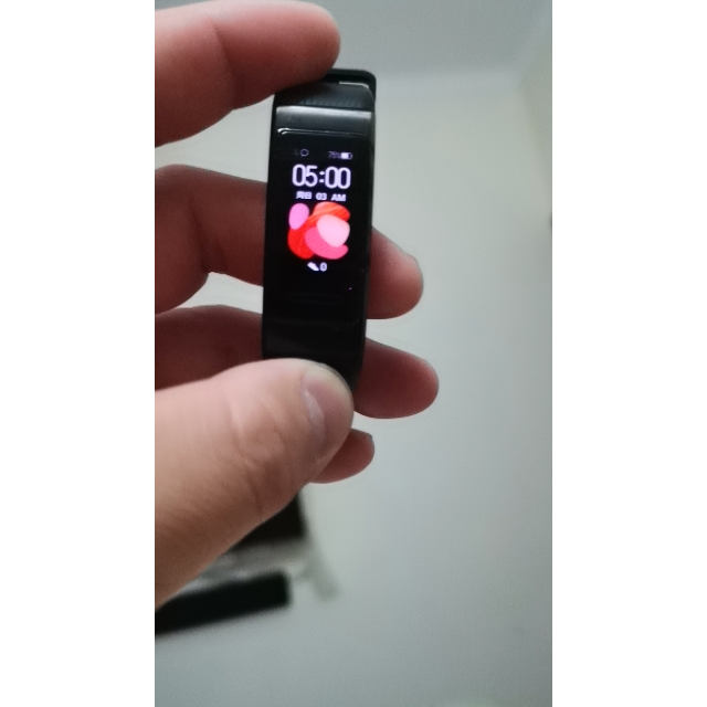 华为huawei华为智能手环4pro曜石黑炫彩表盘nfc智能刷卡健康管理专业