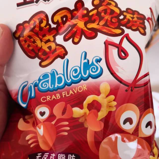 上好佳蟹味逸族薯片40g袋