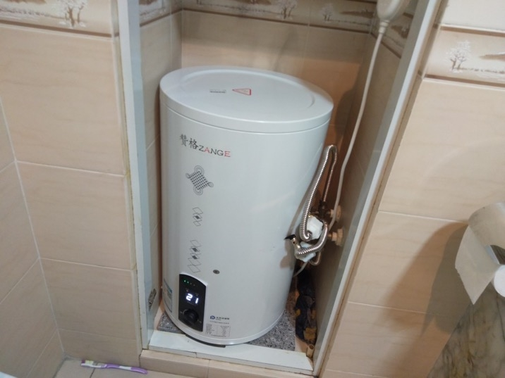 赞格落地式电热水器ke-anz40l竖立式热水器坐地式不用挂墙热水器竖式