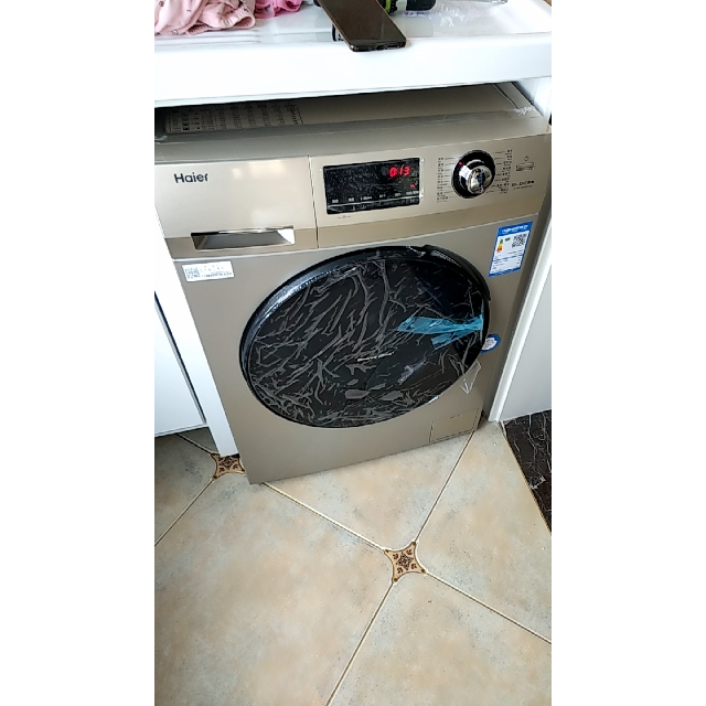 机空气洗家用变频10公斤大容量筒自洁 全自动洗衣机海尔g100108hb12g