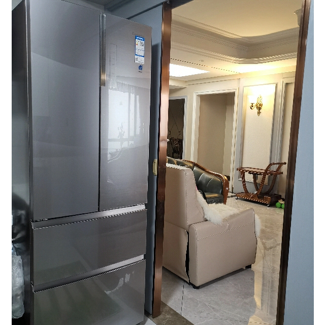 智能wifi四门家用海尔冰箱bcd-465wdchu1高清大图|实物图