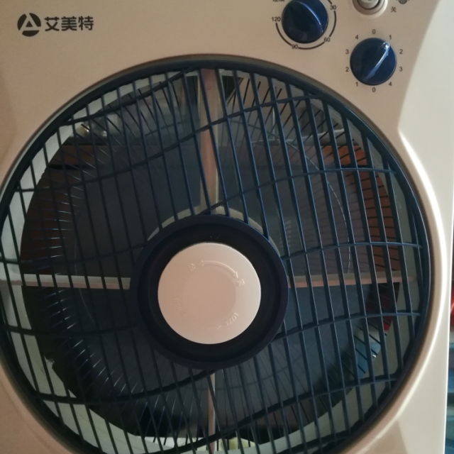 艾美特airmate电风扇fb3019t2转页扇台扇台式鸿运扇12吋金属后网