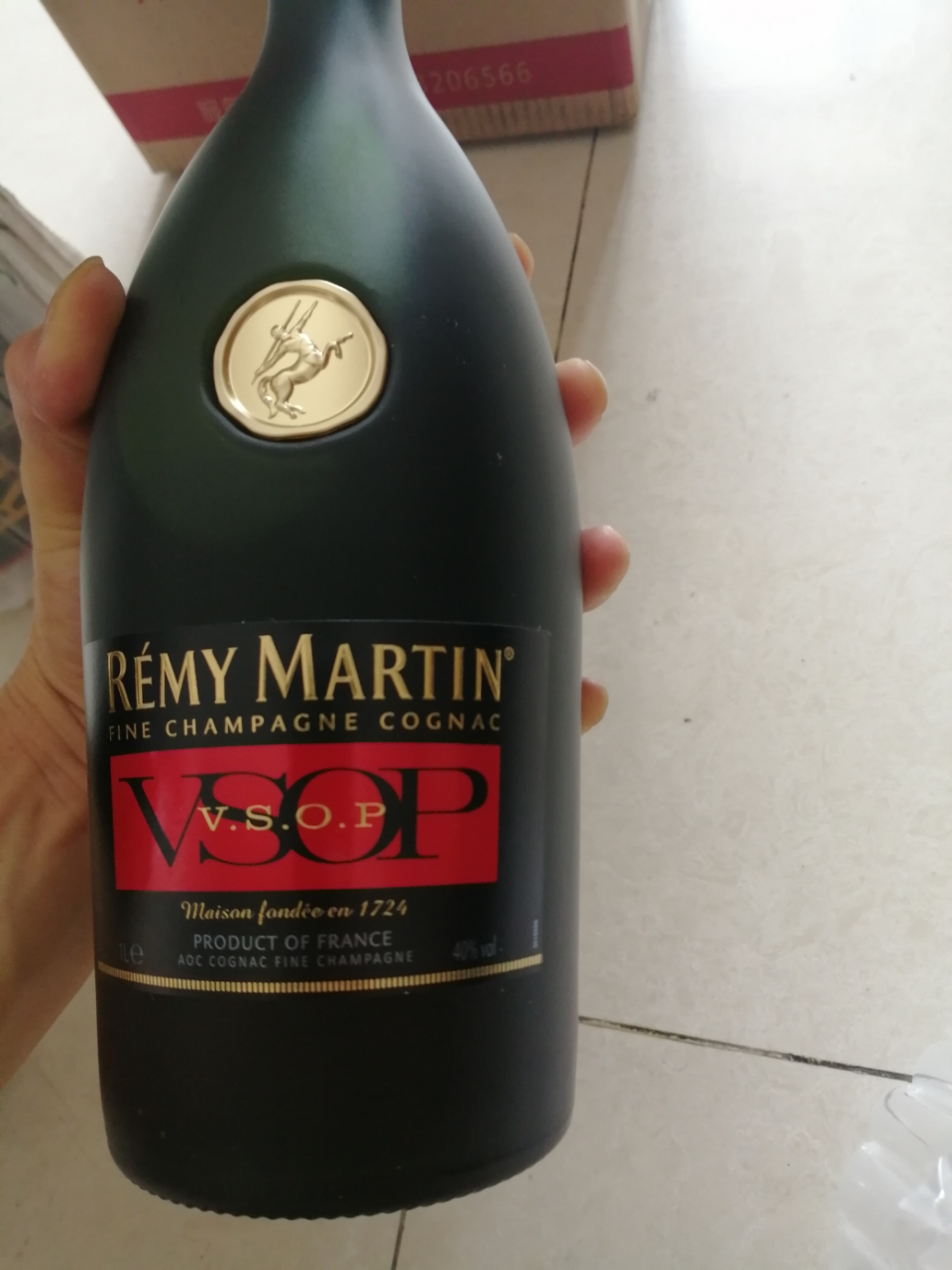 寶樹行 人頭馬vsop1000ml 優質香檳區干邑白蘭地 法國原裝進口洋酒