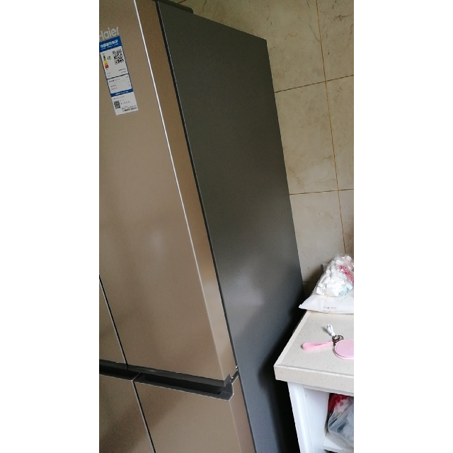 海尔haierbcd403wdpt403升十字对开门多门冰箱杀菌静音冷藏变温deo
