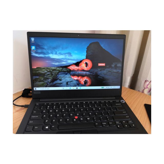 联想thinkpade14黑色i514英寸轻薄商务笔记本电脑高清屏i510210u8g1tb