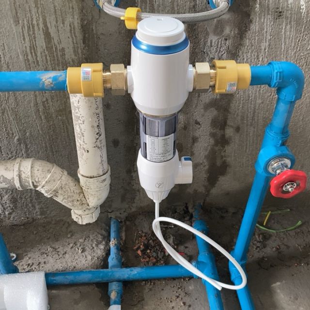 沁园qinyuanfmp380前置过滤器全屋净水家用厨下式净水器厨房管道净水
