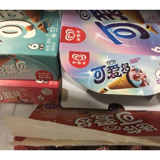 可爱多棉花糖红覆盆子口味冰淇淋6x68g