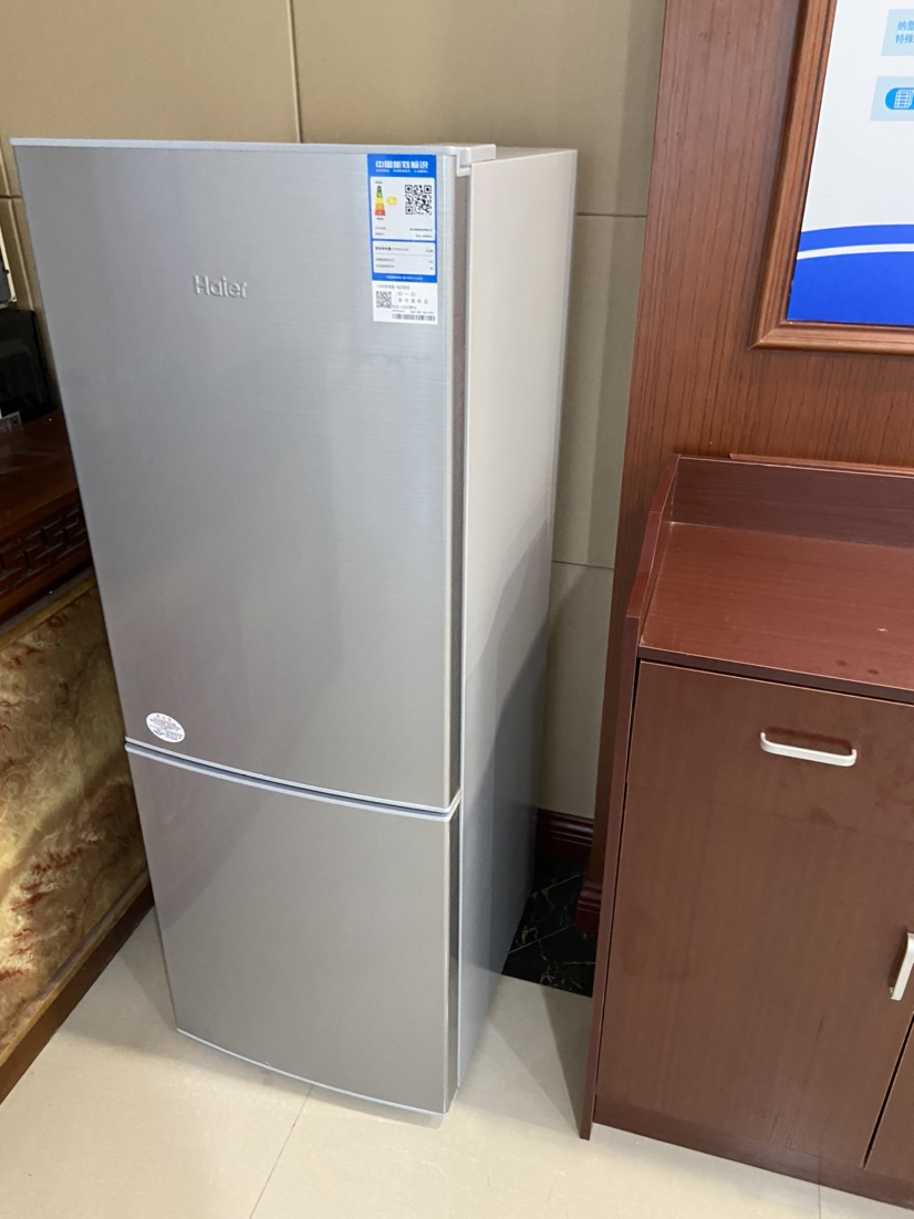 海爾(haier)bcd-160tmpq 160升直冷雙門小冰箱 快速冷凍 租房神器 小