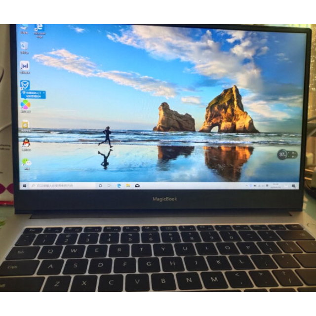 华为huawei荣耀magicbook14锐龙r53500u8g内存512gb定制固态集显蓝边