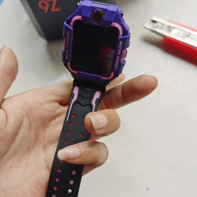 【前后双摄 酷炫新品】小天才电话手表z6 幻紫4g全网通儿童智能防水