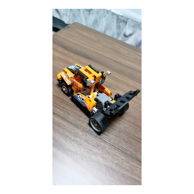 > lego乐高 technic机械组系列 亮橙色高速赛车42104商品评价 > 挺好