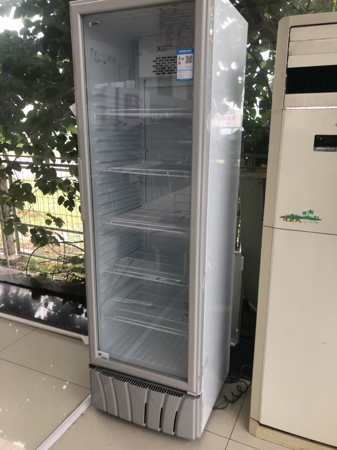 饮料柜 玻璃门展示柜 风直冷 侧开门商用 超市保鲜柜冰箱晒单图