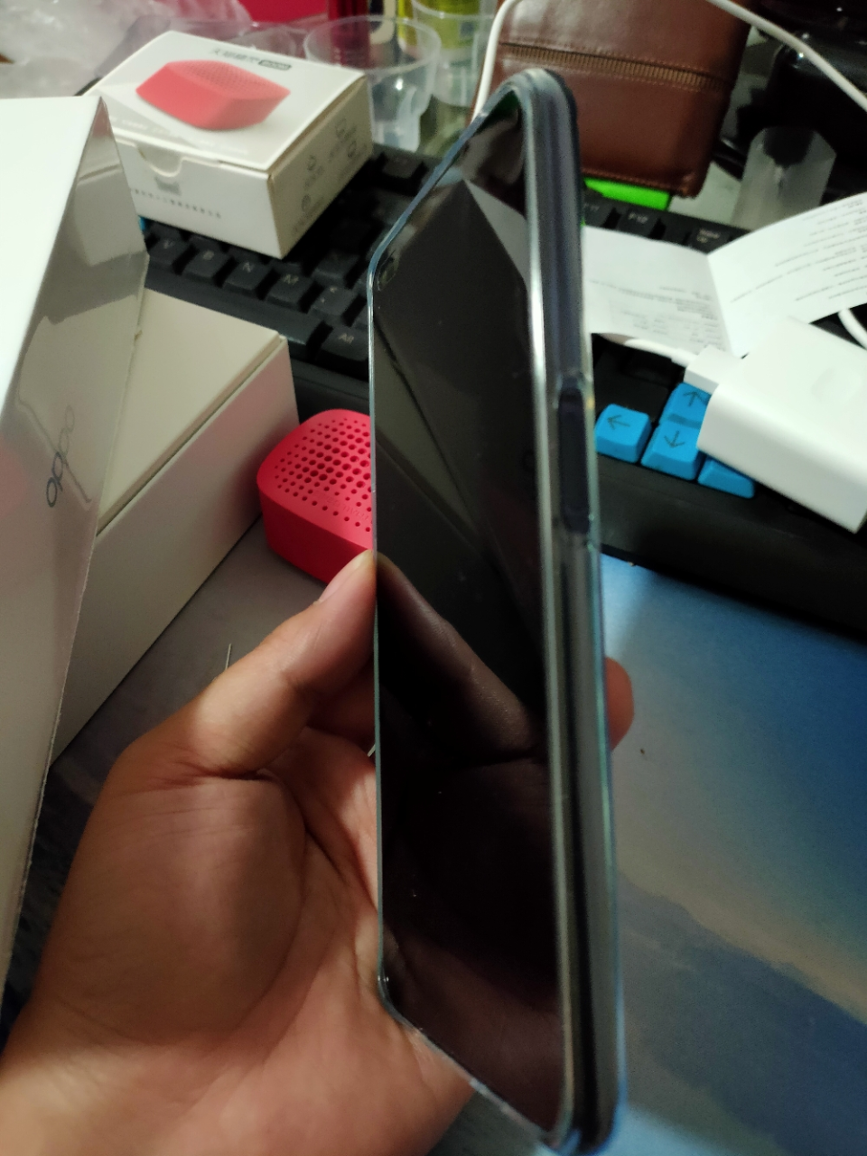 oppo a92s九十度黑 8g 128g 双模5g手机 120hz超感屏 天玑800 前置双