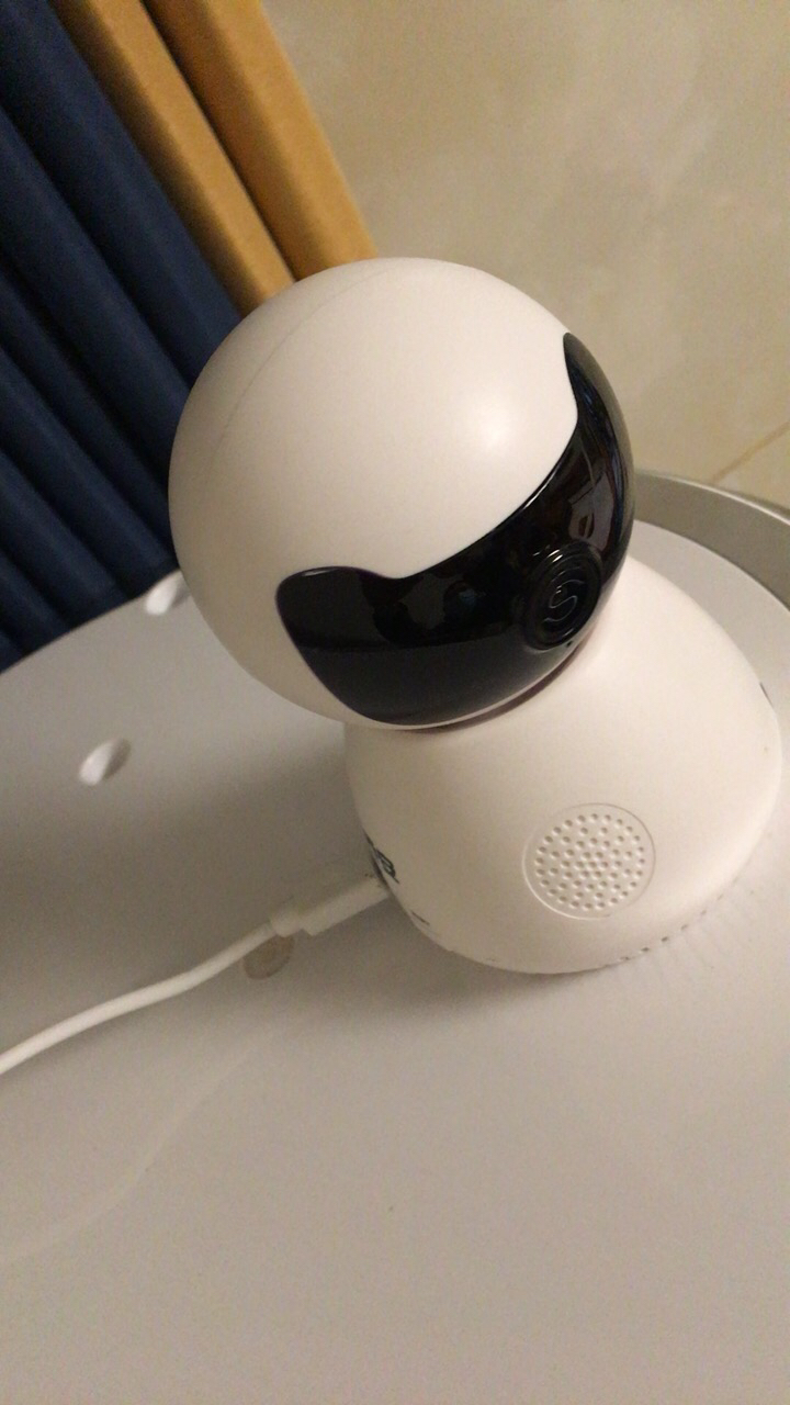 乔安ai智能摄像头1080p云台版360度全景无线摄像机手机远程室外网络