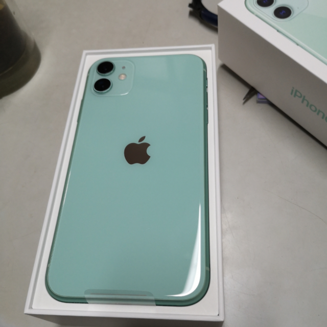 苹果appleiphone11128gb绿色双卡双待移动联通电信全网通4g手机iphone