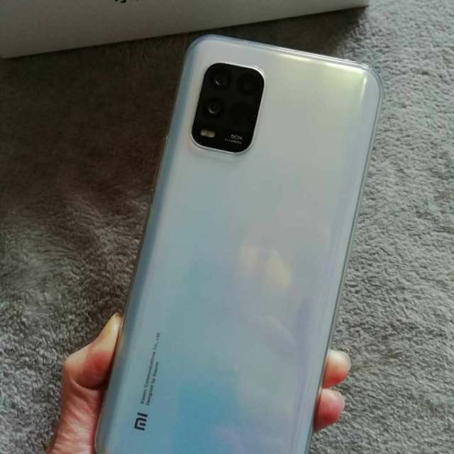 小米mi10青春版6gb128gb白桃乌龙白色50倍潜望式变焦屏下指纹大容量