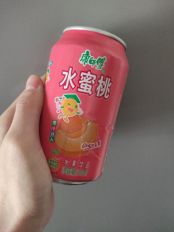 康师傅饮料310ml*6罐装冰红茶酸梅汤冰糖雪梨橙芒果水蜜桃口味随机