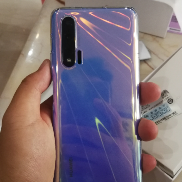 华为(huawei)华为nova6 4g 全网通 8gb 128gb 普罗旺斯 麒麟990 前置