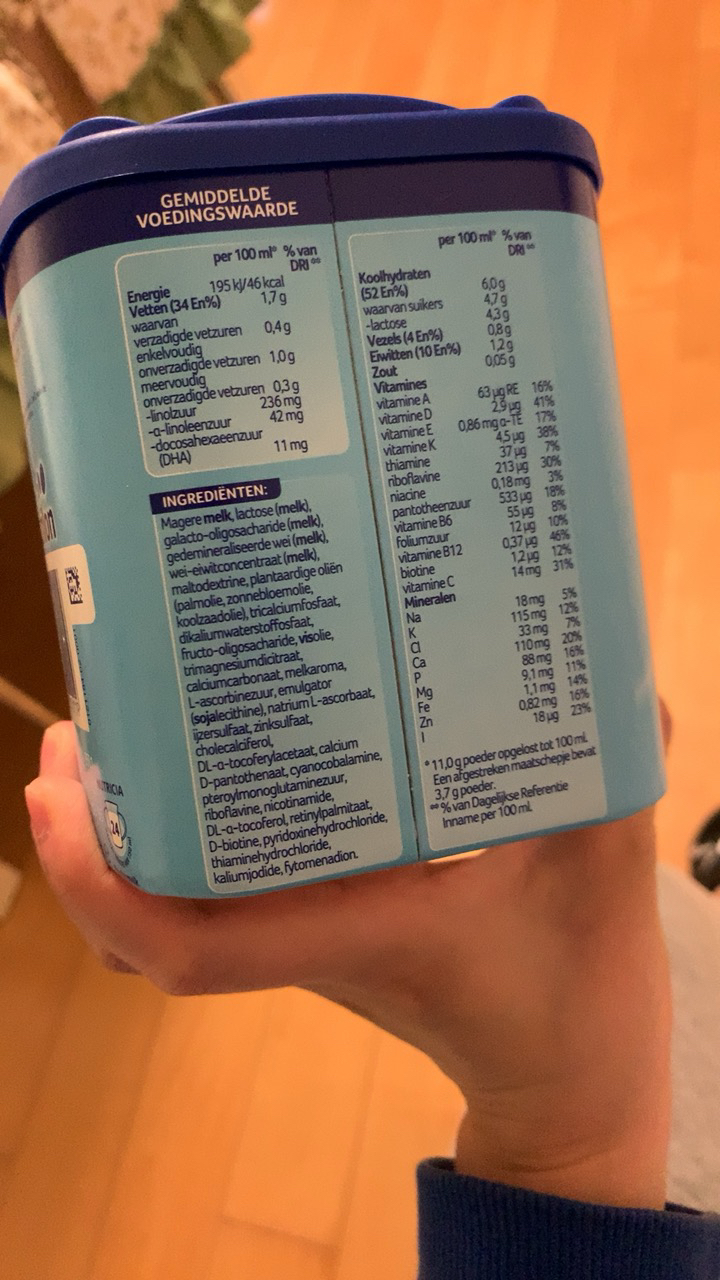 nutrilon 荷兰牛栏 诺优能 婴幼儿配方奶粉 易乐罐 6段(3岁以上)400g