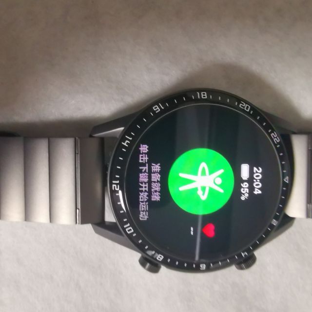 华为(huawei)华为智能手表watch gt2 (46mm)尊享款 钛银灰 两周续航