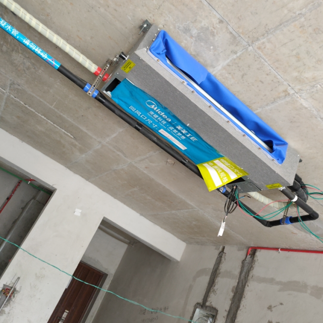 72t2wbp3dn1tr大3匹美的家用中央空调一拖一全直流变频冷暖型风管机