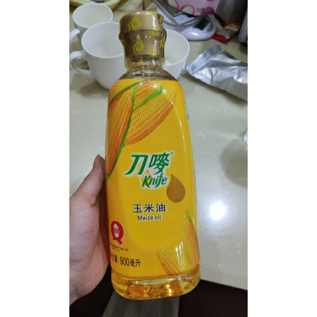 > 刀唛油玉米油900ml小瓶 压榨非转基因胚芽面包蛋糕健康植物食用油
