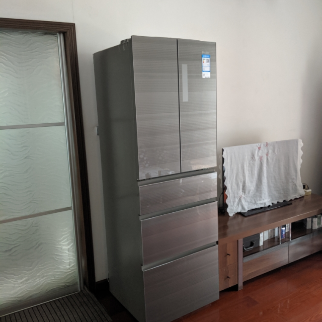 干湿分储 全区变温 bcd-349wdcv 布朗灰冰箱物流快,外观无损,容-苏宁