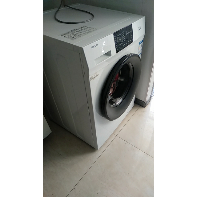 统帅leader海尔出品10kg大容量变频节能静音滚筒洗衣机全自动快乐小鸡