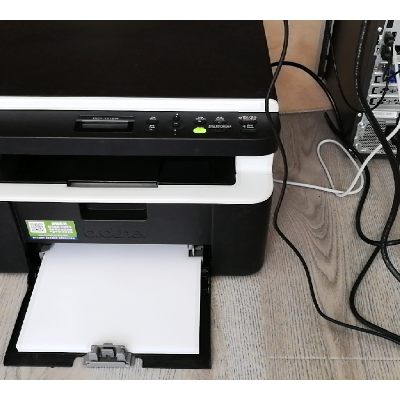 兄弟dcp-1608黑白激光打印机复印扫描一体家用迷你小型学生a4办公三