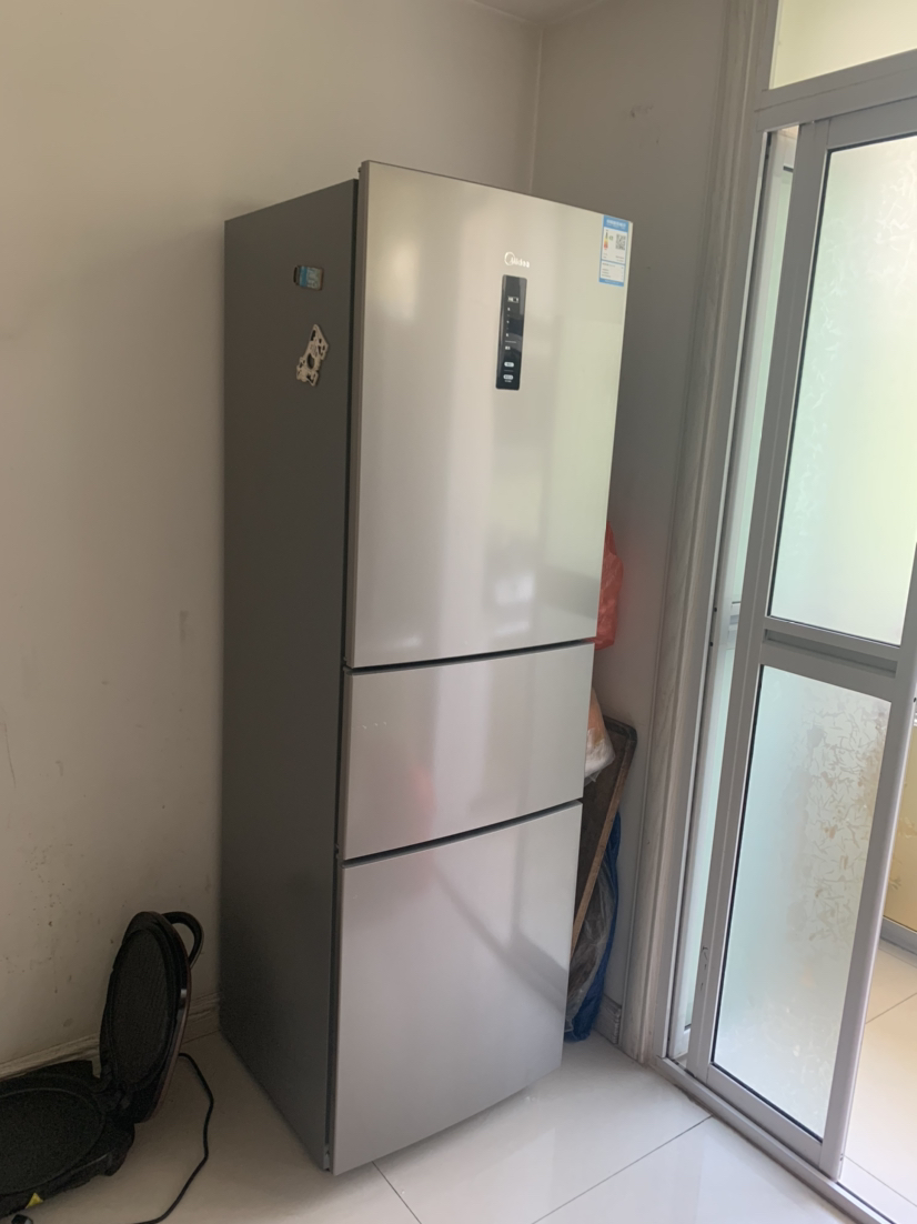 升变频风冷电脑控温软冷冻高效抗菌电冰箱bcd-215wtpm(e)泰坦银晒单图