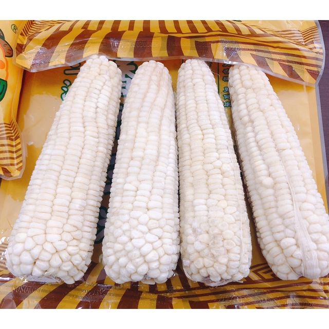 三江海速冻香糯玉米2000g非真空长白山非转基因绿色白糯玉米棒香甜软