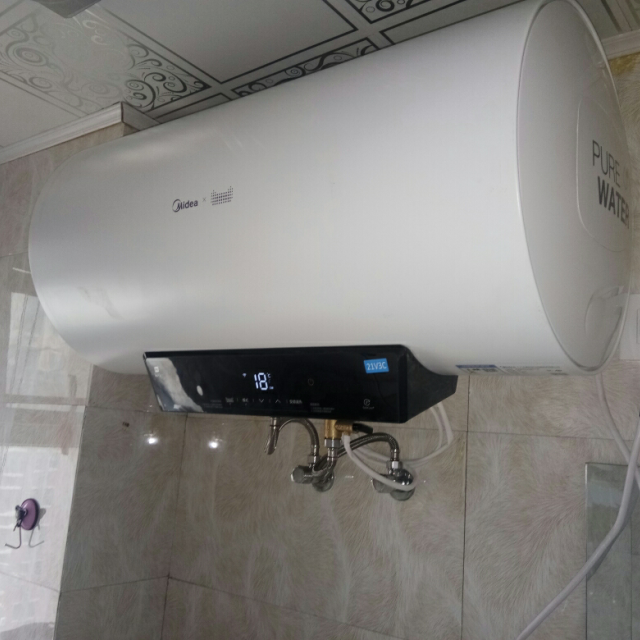 midea/美的电热水器f6021-v3c家用 小型储水式 速热 智能变频 高清大