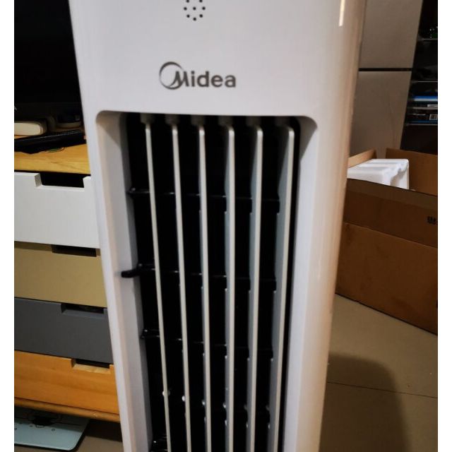 美的(midea)空调扇冷风机冷气机家用小型宿舍移动无叶水空调立式制冷